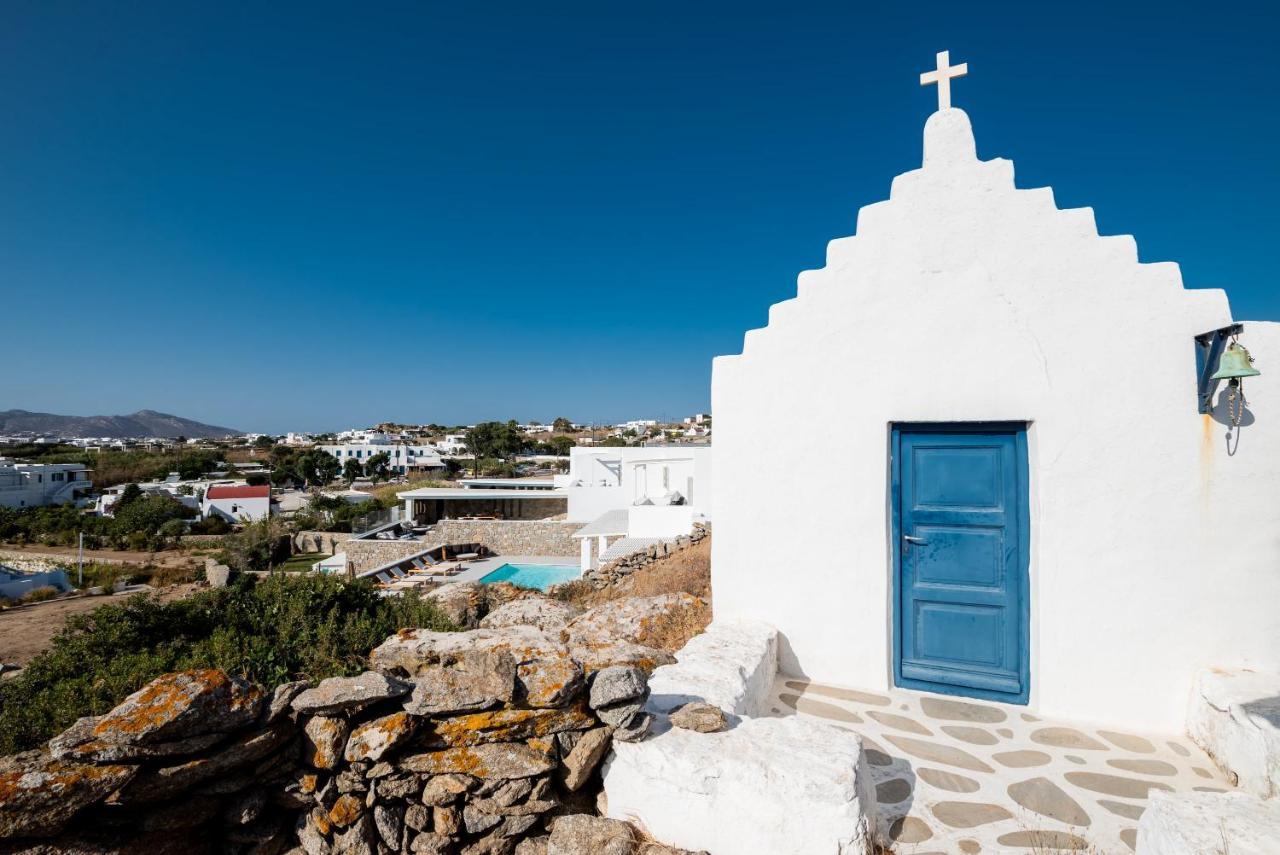 Villa Petra Mare Above Mykonos Town Private Pool Экстерьер фото