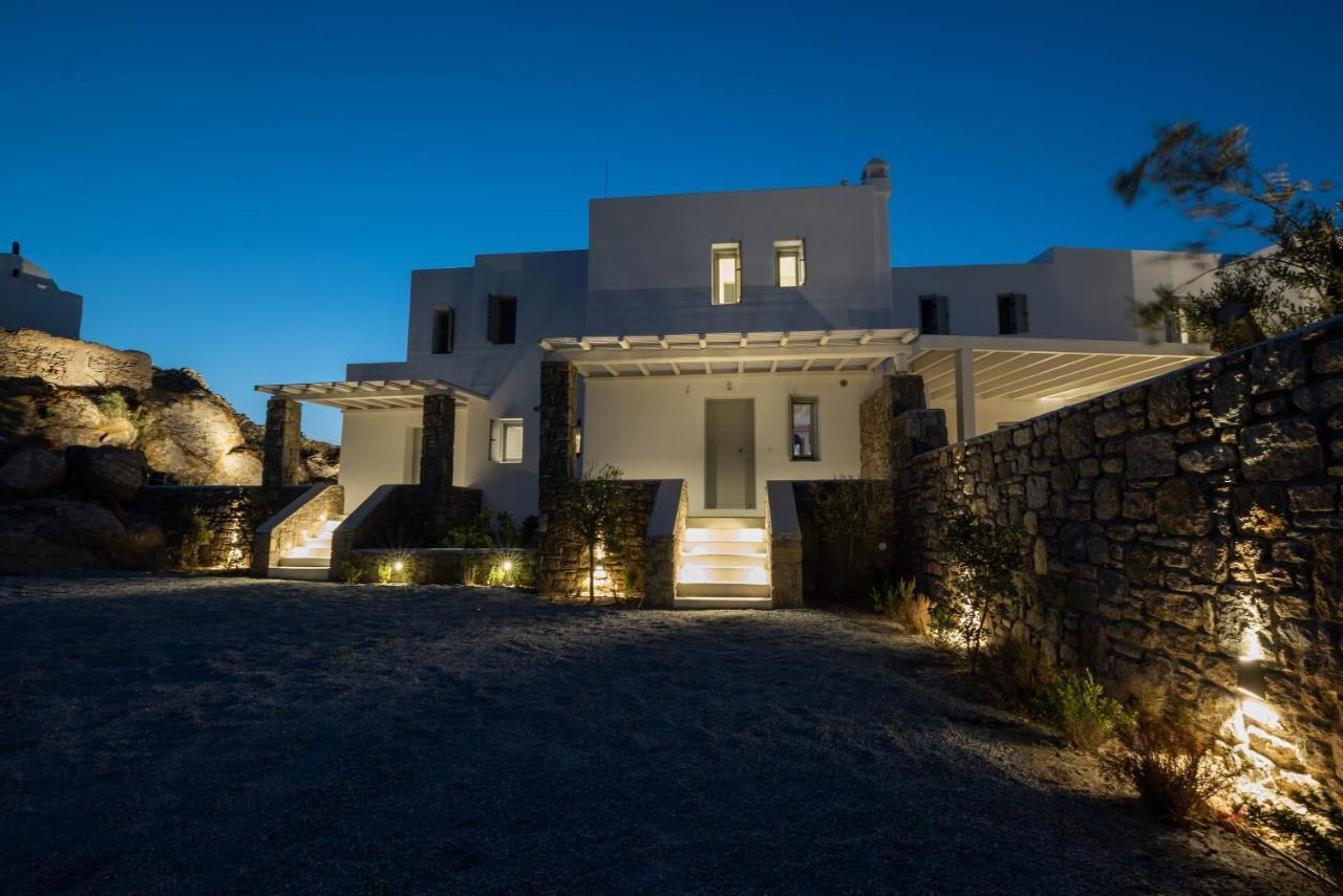 Villa Petra Mare Above Mykonos Town Private Pool Экстерьер фото