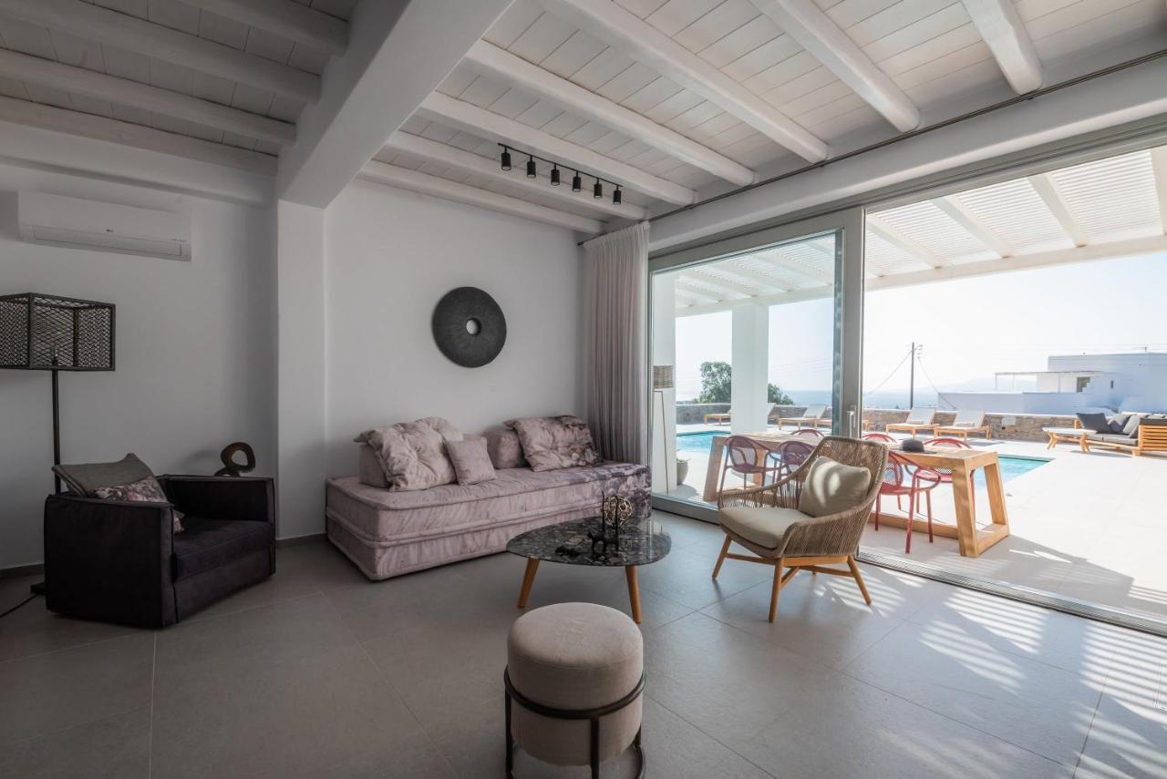 Villa Petra Mare Above Mykonos Town Private Pool Экстерьер фото